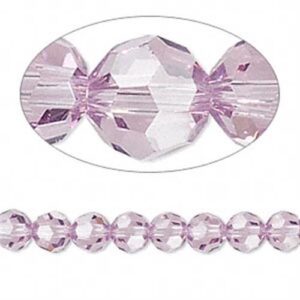 Swarovski Tonda 8mm Light Amethyst 8115 8045