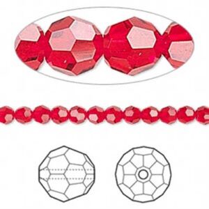 Swarovski Tonda 8mm Light Siam 8115 8053