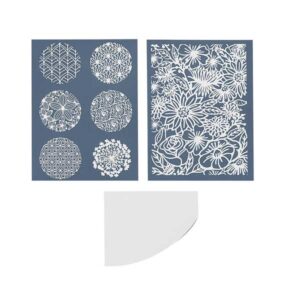 Sculpey Silk Screens Florals As2003