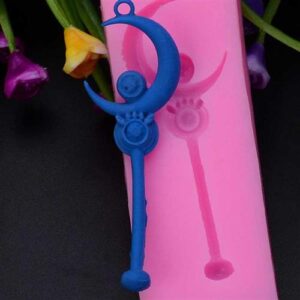 Stampo Silicone Scettro Lunare 73x29x9