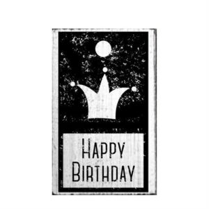 Timbri In Legno Vintage Happy Birthday V01010