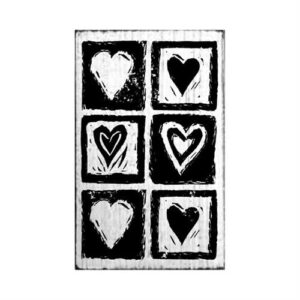 Timbri In Legno Vintage Herzen V01023