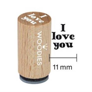 Timbri Mini Woodies I Love You Wm0402