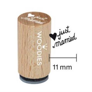 Timbri Mini Woodies Just Married Wm0306