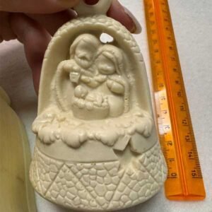 Stampo Silicone Artigianale Presepe Campana H. 8 2x6 5 Cm Nat 9