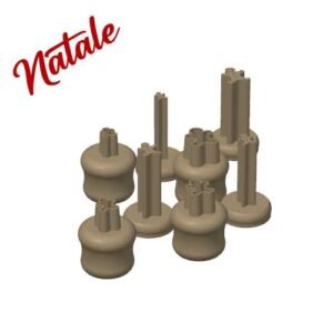 Cutter Espulsione Resina Gingerbread Set 4pz 0 6 0 8 1 0 1 25cm Ginset