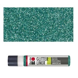 Marabu Glitter Liner 25ml Petrolio M18030 009 592