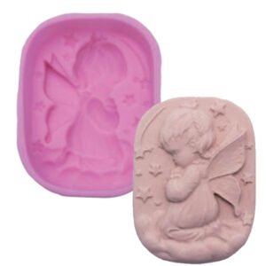 Stampo Silicone Angelo Preghiera 7 4x5 5 740039 47