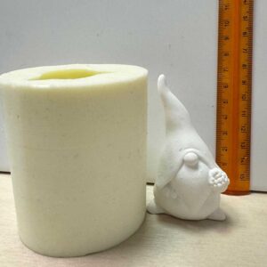 Stampo Silicone Artigianale Gnomo 3d Mano