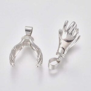 Terminale Platino 15~18mmmm 27mm Lun. Ec1190