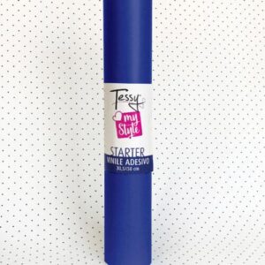 Vinile Adesivo Starter Blu Scuro Lucido 30.5 X 100 Cm V Sm019 L