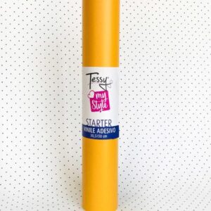 Vinile Adesivo Starter Giallo Arancio 30.5 X 100 Cm V Sm004