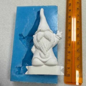 Stampo Silicone Artigianale Gnomo Festone H. 7 8x4 2cm