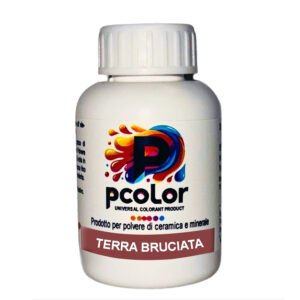 Pcolor Colorante Per Gessi 50ml Terra Bruciata