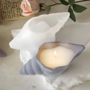 Stampo Silicone Contenitore Conchiglia 12x6 1xh3 5cm