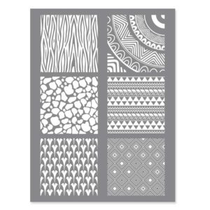 Silk Screen Per Pasta Polimerica 114x153 Mm Etnico