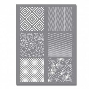 Silk Screen Per Pasta Polimerica 114x153 Mm Geometrica