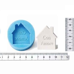 Stampo Silicone Artigianale Casetta Con Amore