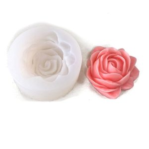 Stampo Silicone Per Candele Rosa 76mm X 32mm